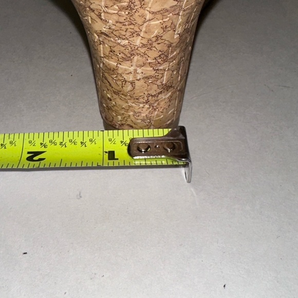 Dexflex Comfort Size 7.5 Black and White Open Toe Wedges - Picture 9 of 9